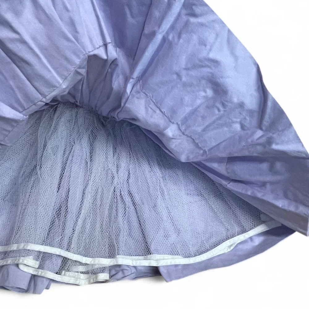 Vintage Wee Togs Lavender Lace Peter Pan Collar‎ Dress Size 3 Cottagecore